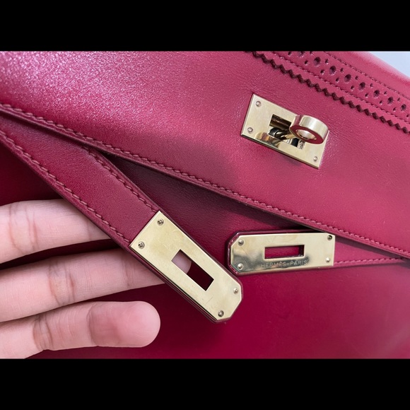 🏆sold🏆Hermès Ghillies Kelly 35 - Picture 8 of 13